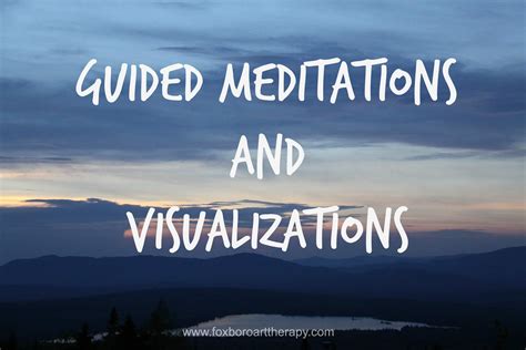 Guided Visual Meditation: What to Expect .